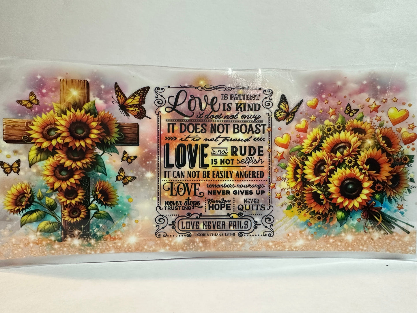 Sunflower Cross