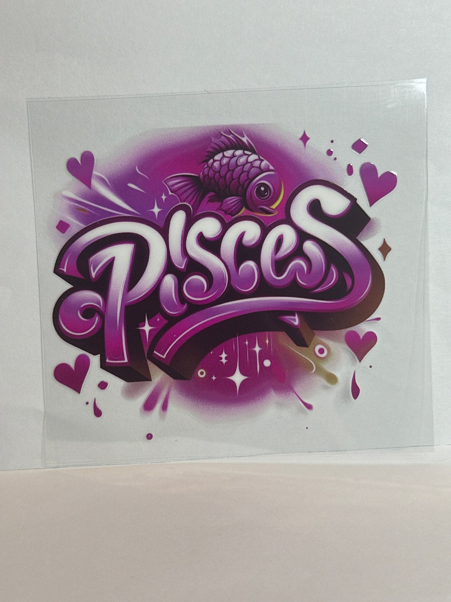 Pisces (pink/purple)