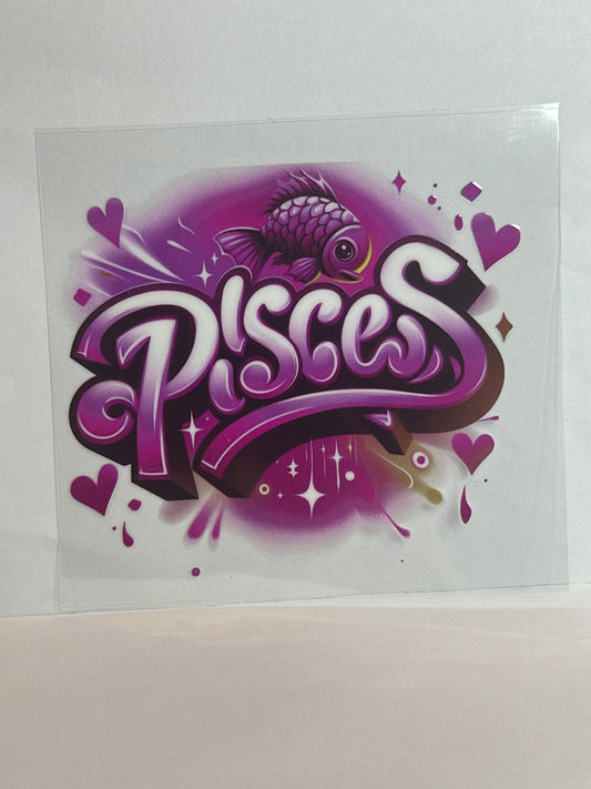 Pisces (pink/purple)