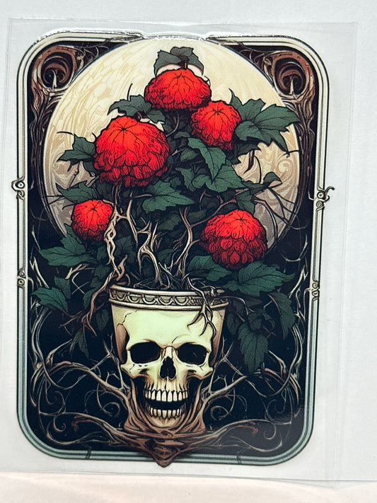 Skull Flower Pot