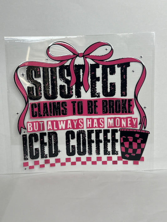 Suspect (iced coffee)