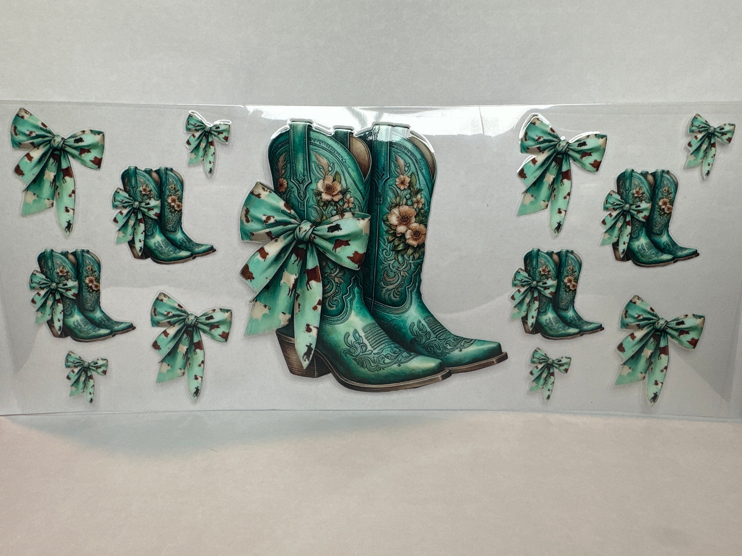 Cowgirl Boots (teal)