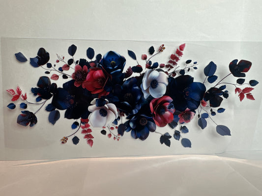 Dark Blue flowers