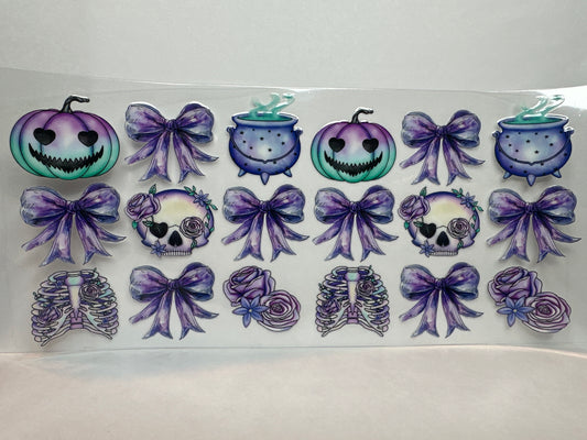 Teal & Purple Halloween