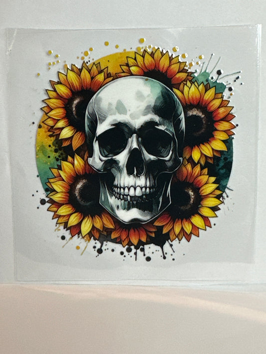Skull Sunflower