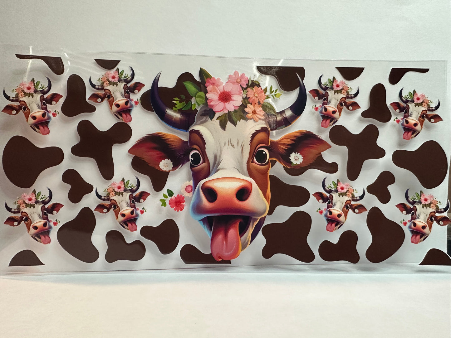 Cow w/ Tongue Out